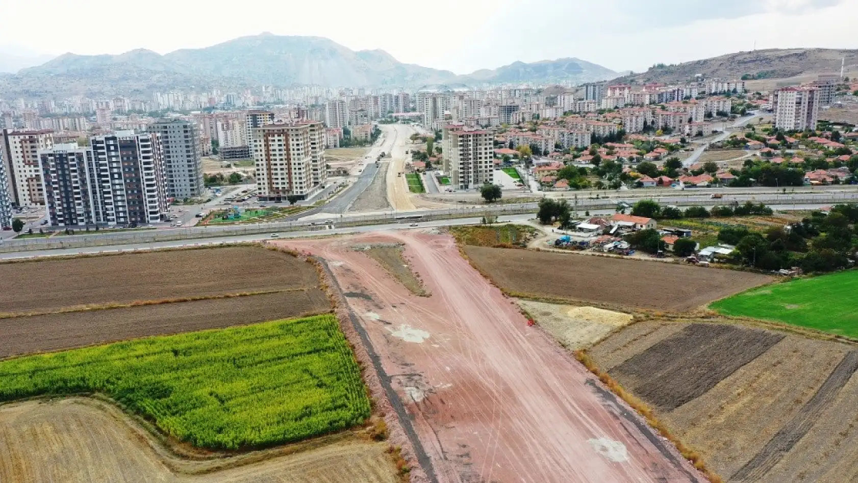 Kayseri'nin trafik yükünü azaltacak yeni bulvar