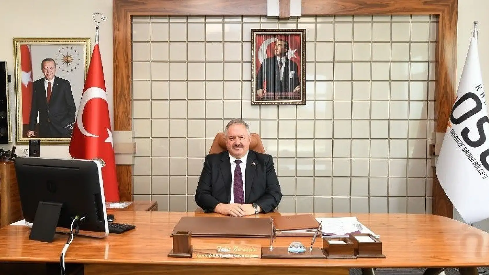 Kayseri OSB Yönetim Kurulu Başkanı Tahir Nursaçan'ın  Cumhuriyet Bayramı Kutlama Mesajı

