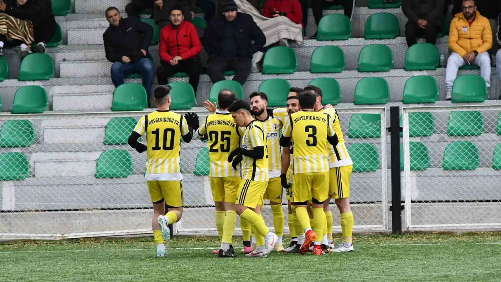 Kayserigücü FK - Kayseri Atletikspor berabere kaldı