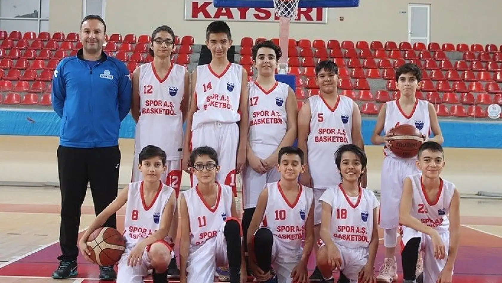 Kayseri U-14 Erkekler Basketbol Ligi: Volkan Aksoyak Spor-TED Koleji: 78-30
