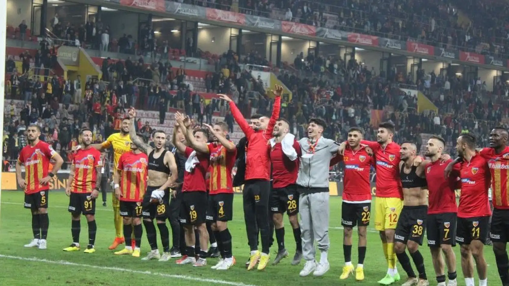 Kayserispor 3 maçtır Galatasaray'a yenilmiyor