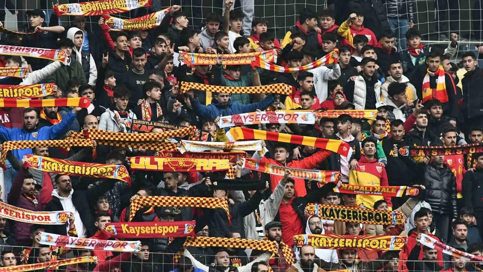 Kayserispor'a 78 bin 685 taraftar destek verdi