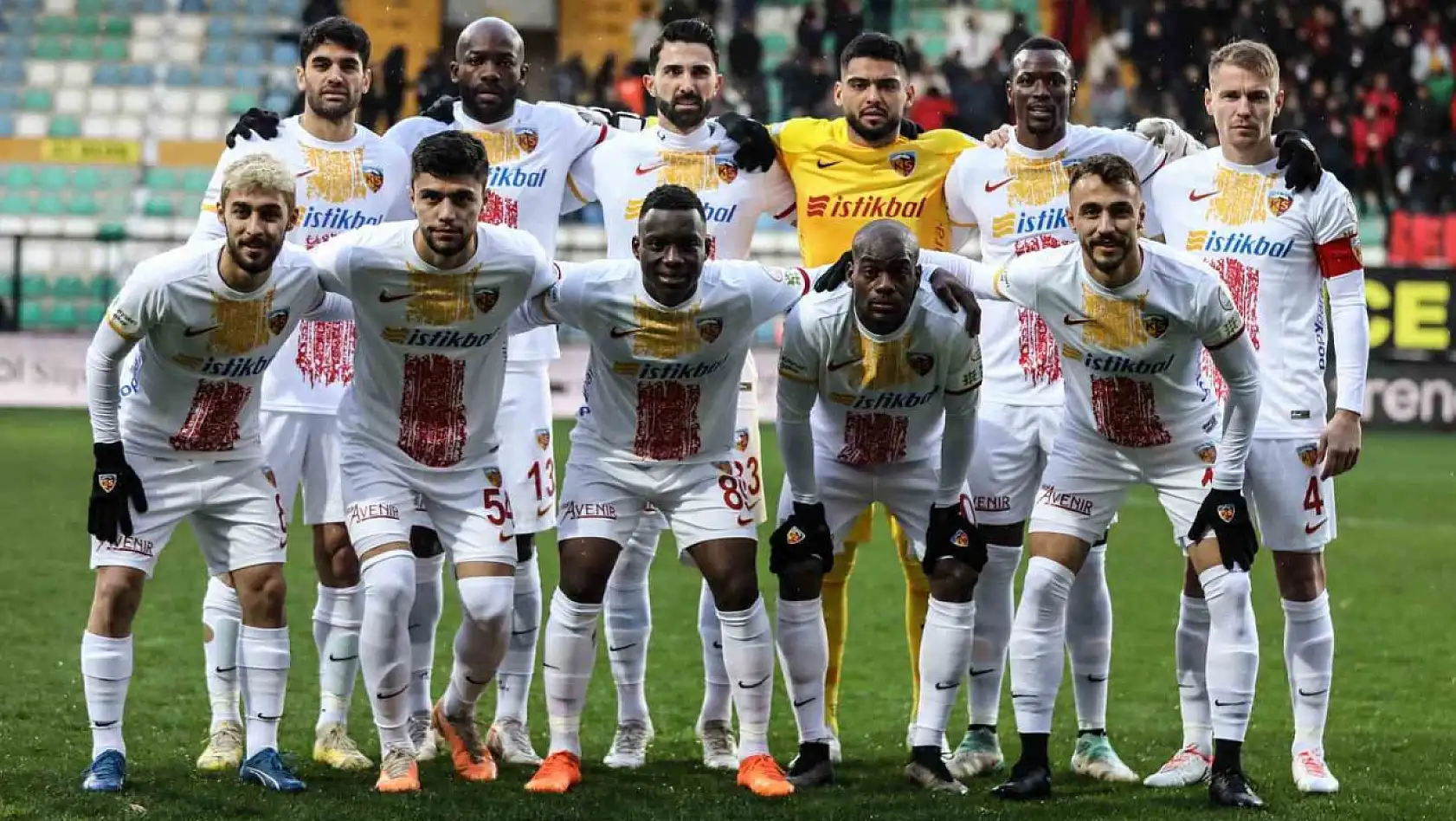 Kayserispor'un maç programı
