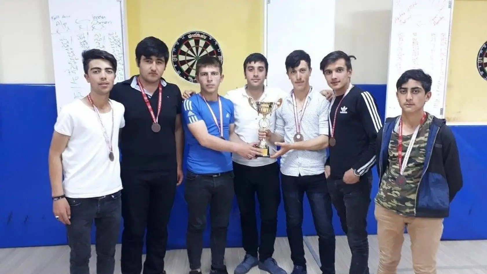 19 Mayıs Gençlik İl Kupası Dart İl Birinciliği tamamlandı
