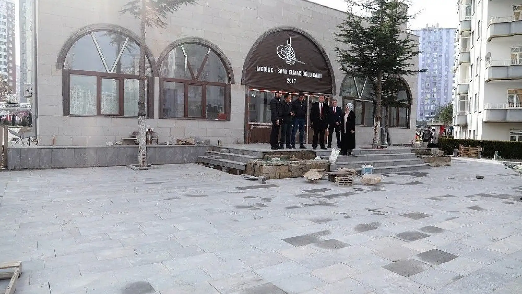 Medine-Sami Elmacıoğlu Camii'nde son rötuş