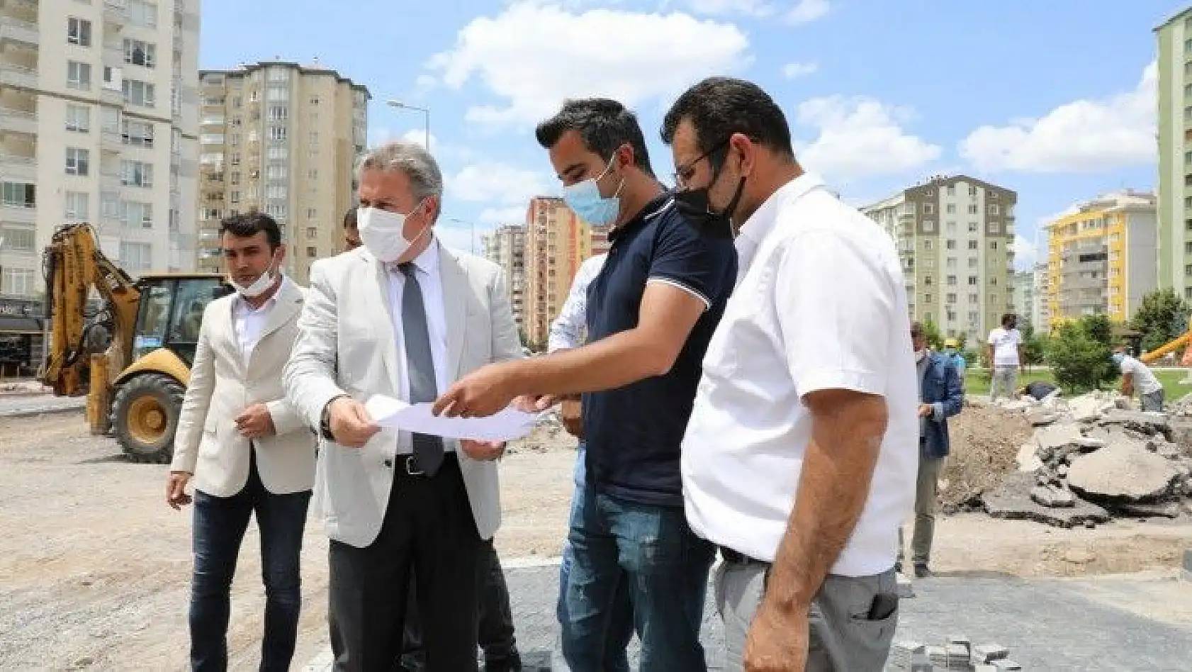 Palancıoğlu: Melikgazi'de güvenli yollar için yeni kavşaklar yapılıyor