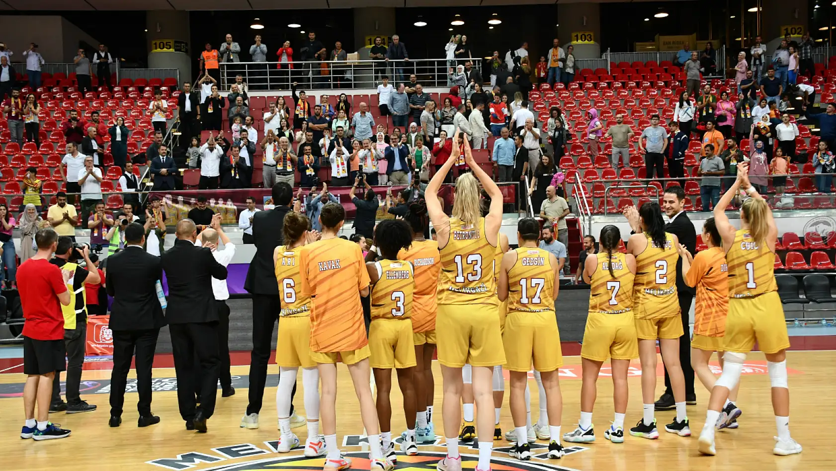 Melikgazi Kayseri Basketbol Ankara'da