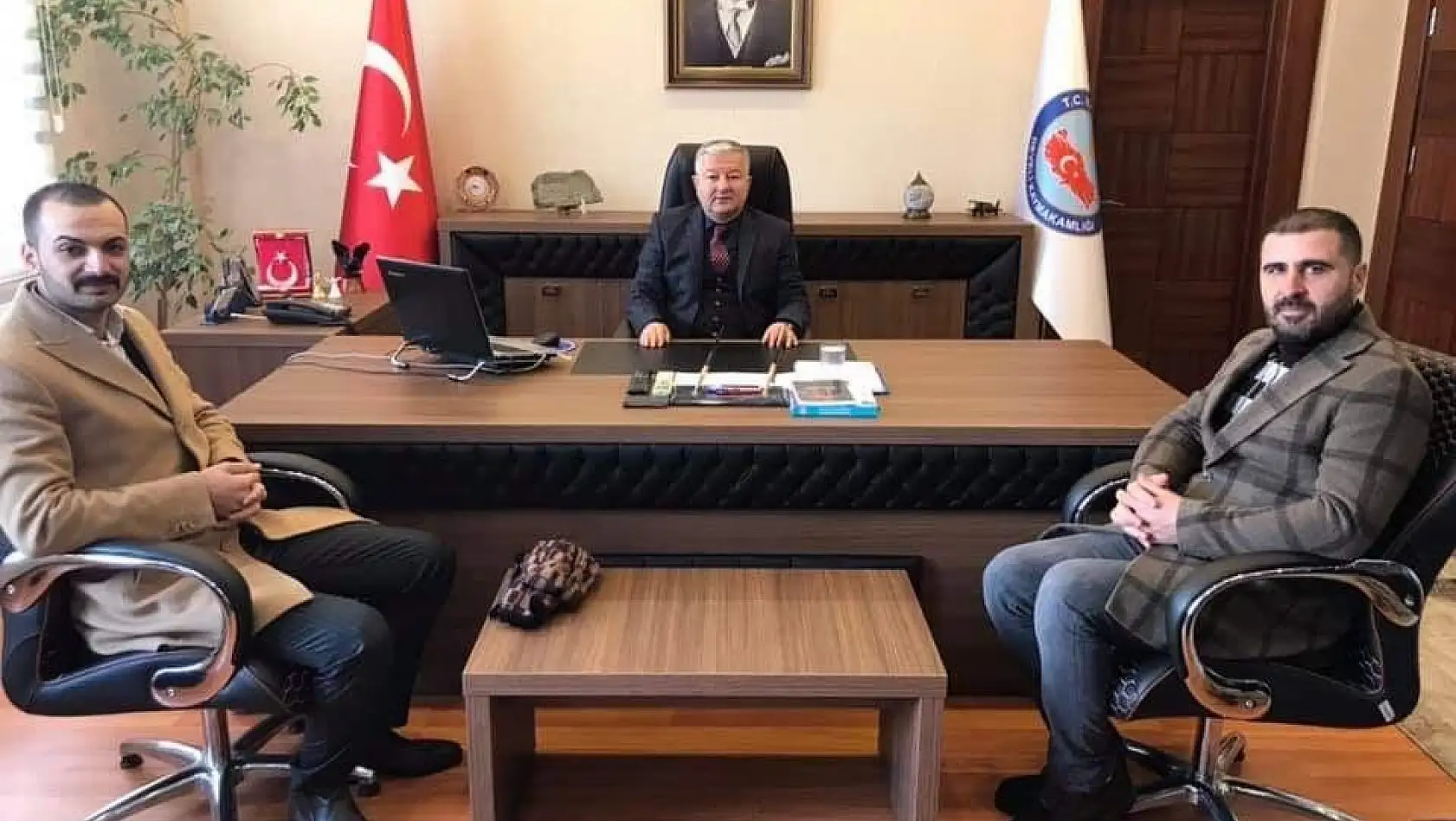 MHP Develi teşkilatı Kaymakam Duru'yu ziyaret etti