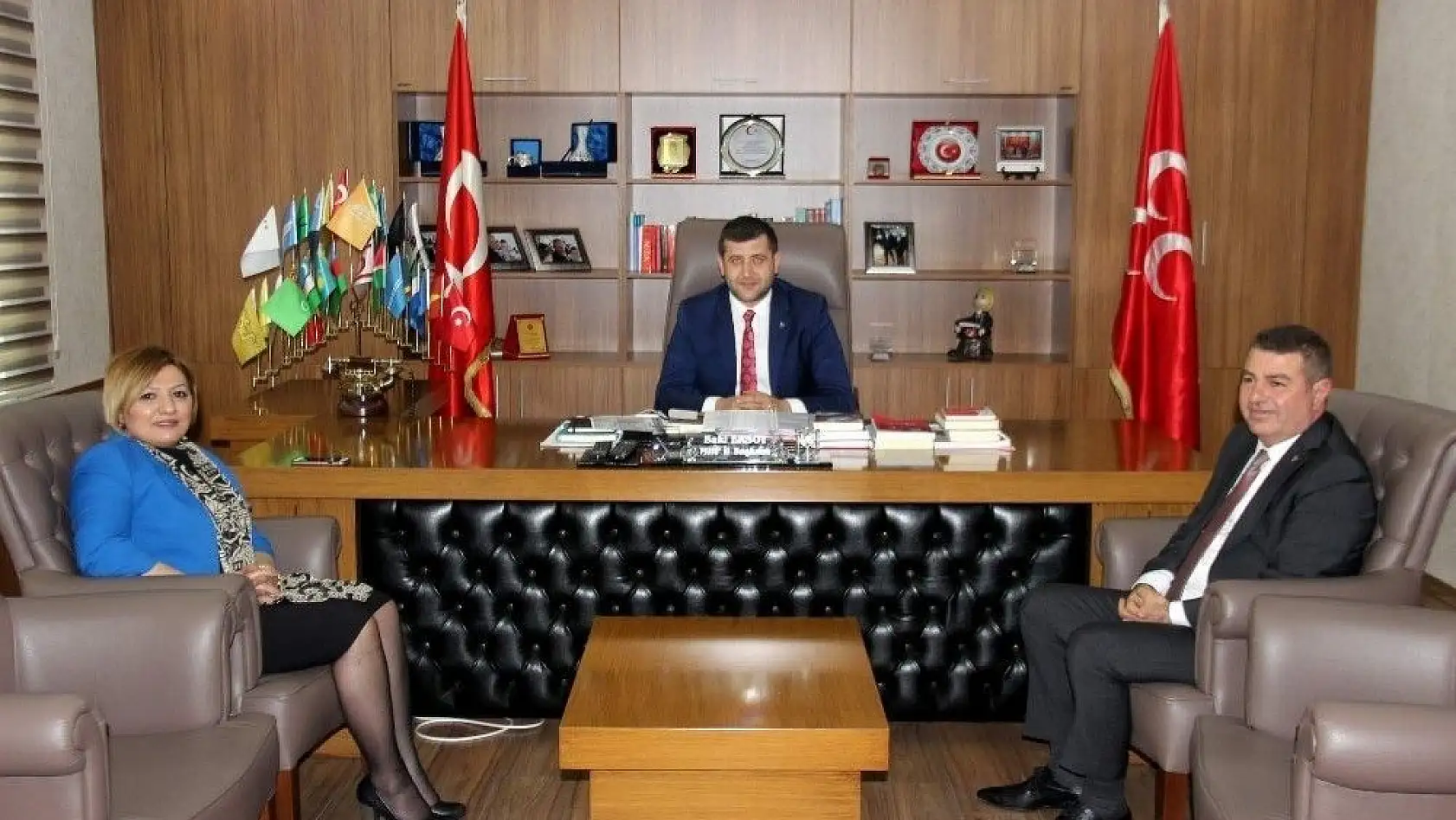 MHP Kayseri Teşkilatı Ankara'dan mutlu döndü
