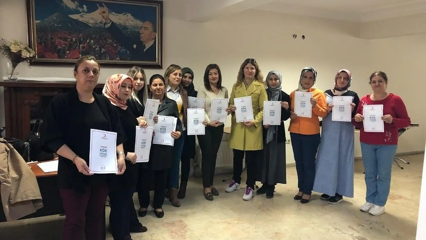 MHP'li kadınlar kök hücre bağışçısı oldu
