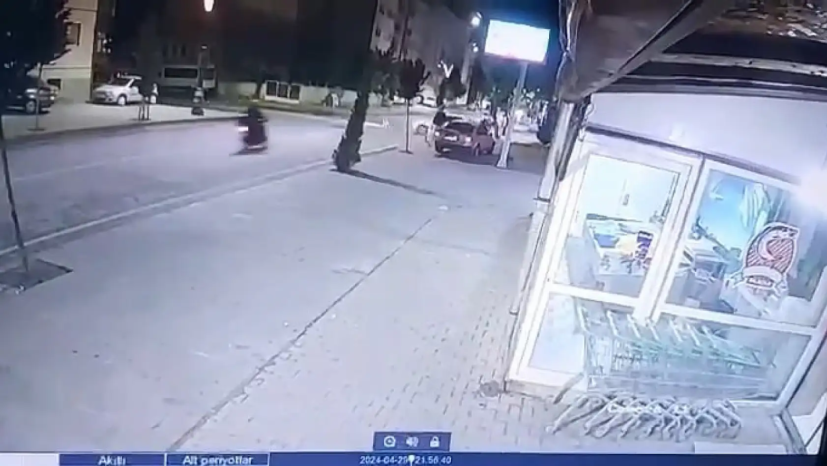 Nevşehir'de kaza: Motosiklet sürücüsü havaya fırladı