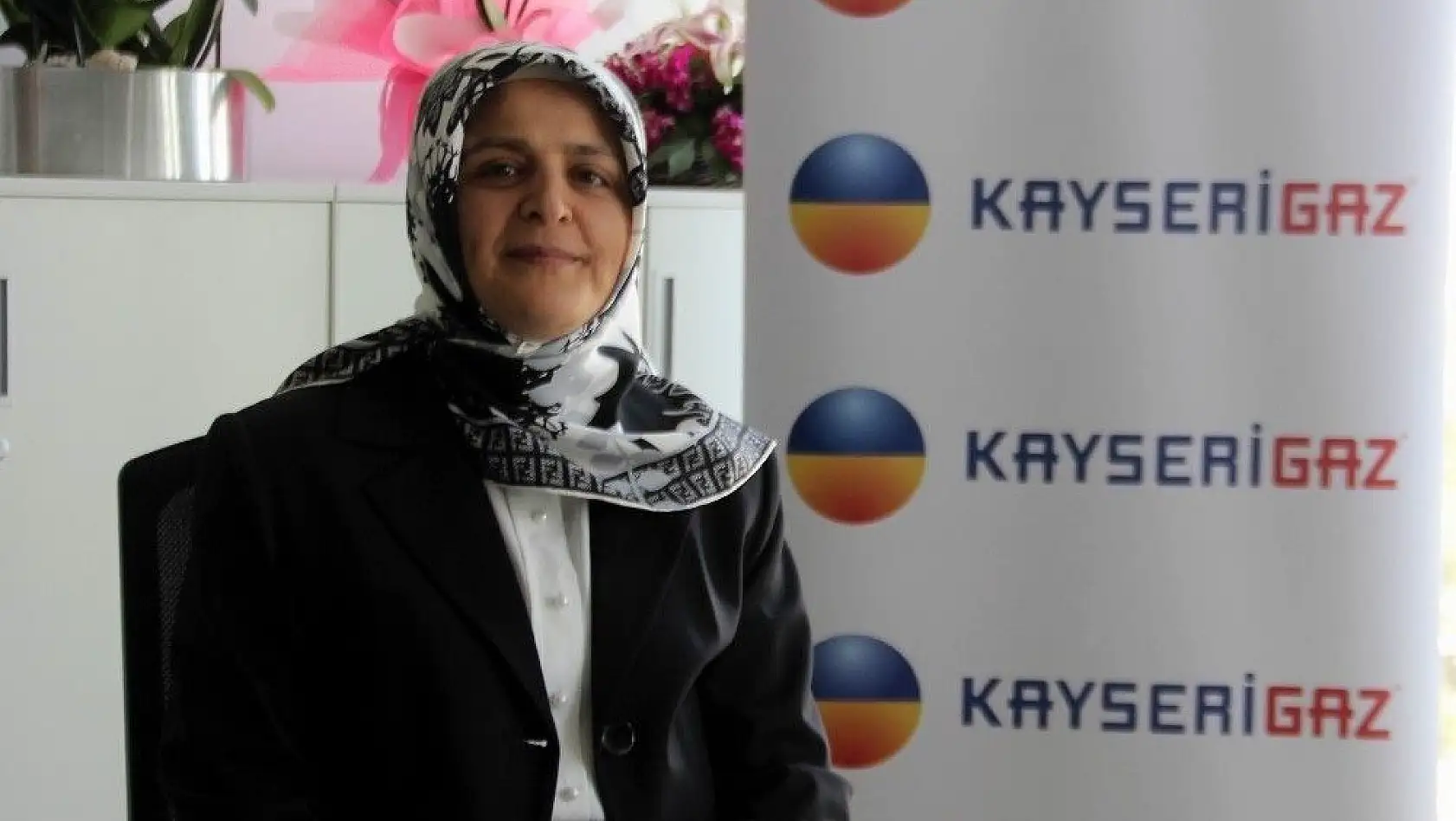 Türkiye'ye enerji veren kadın Kayserigaz'dan