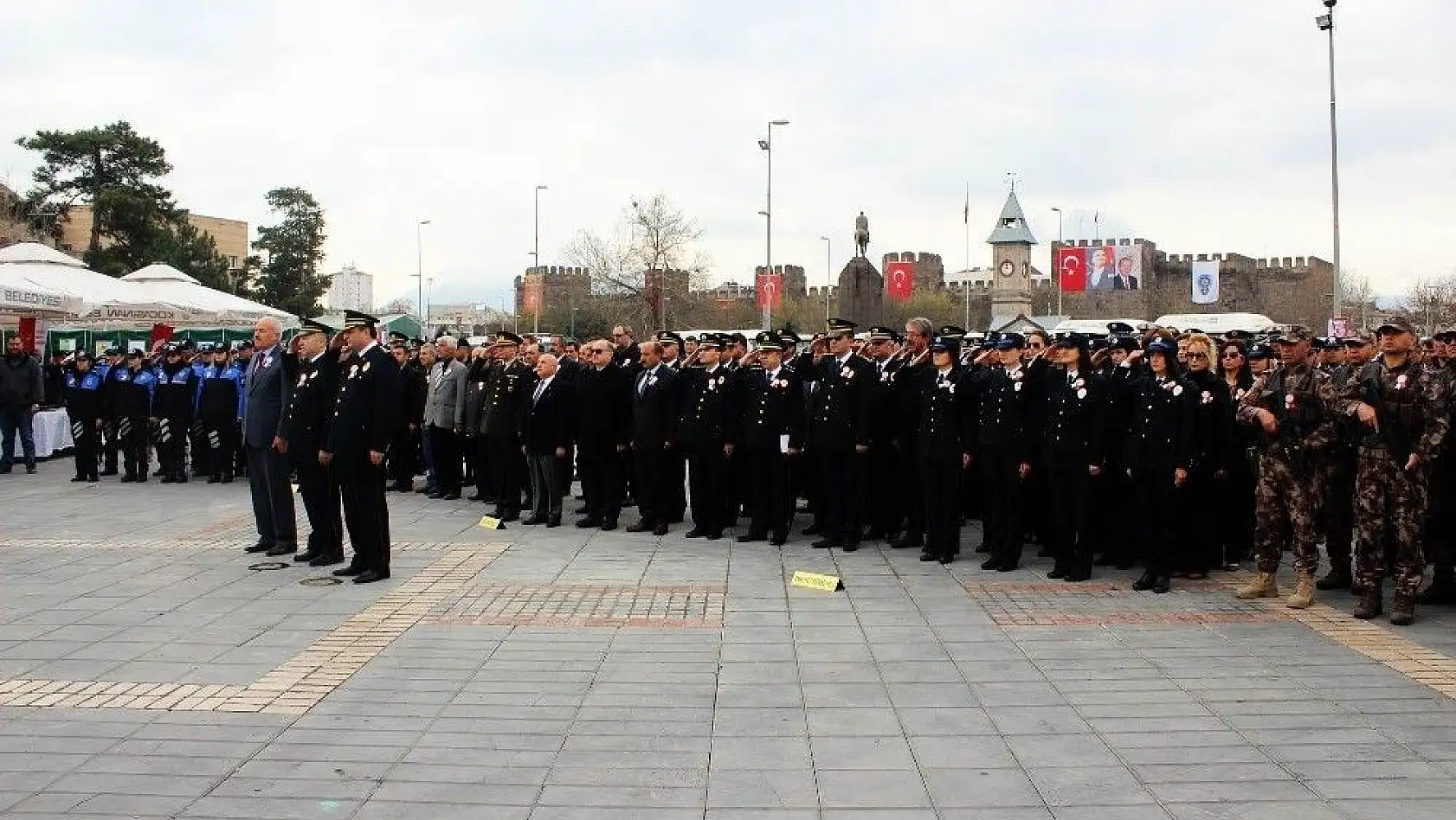 Polis Teşkilatı'nın kuruluşunun 172. yılı Kayseri'de kutlandı