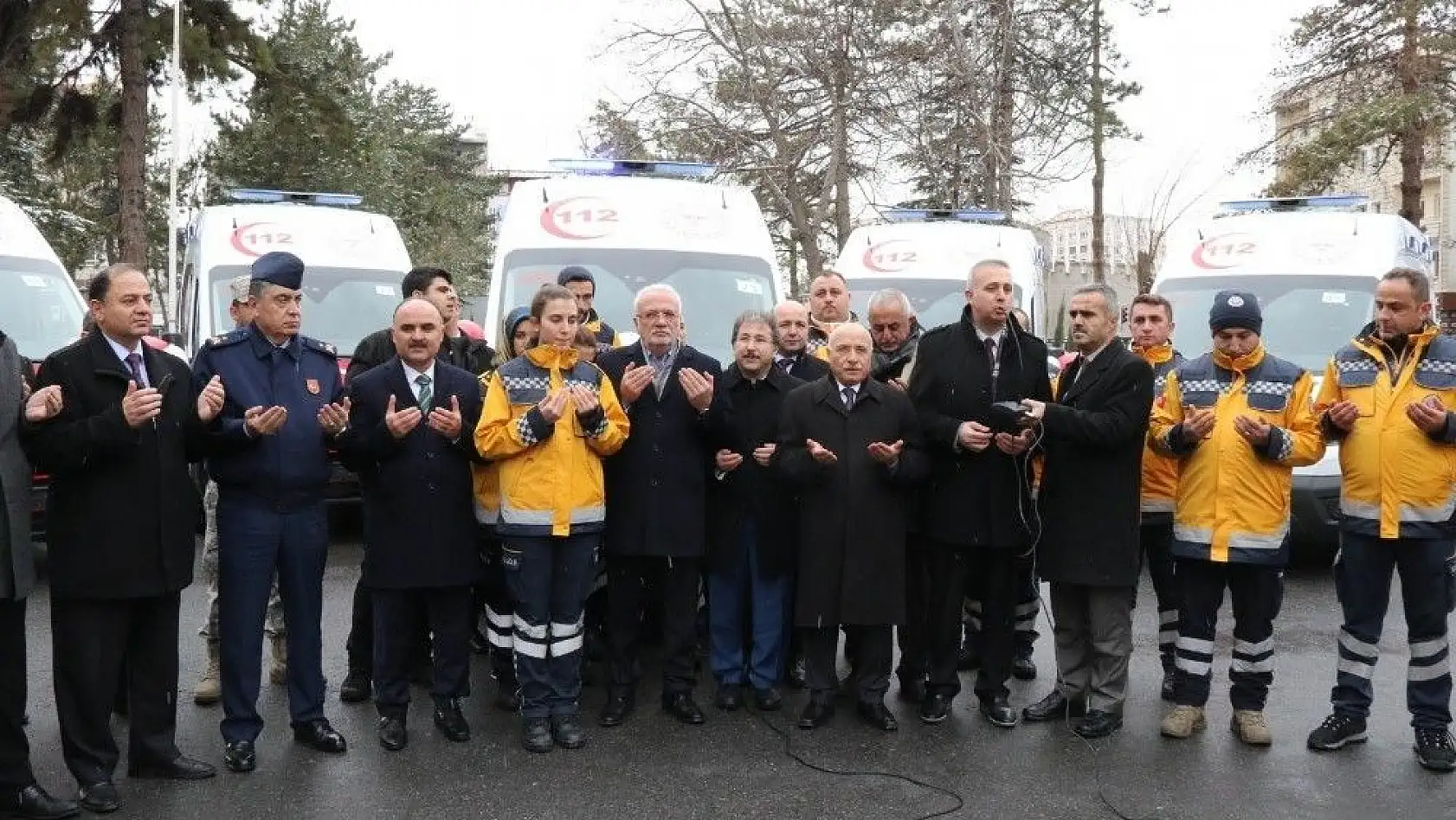 Sağlık Bakanlığı'nın Kayseri'ye Tahsis Ettiği 5 Ambulans İl Sağlık Müdürlüğü'ne Teslim Edildi
