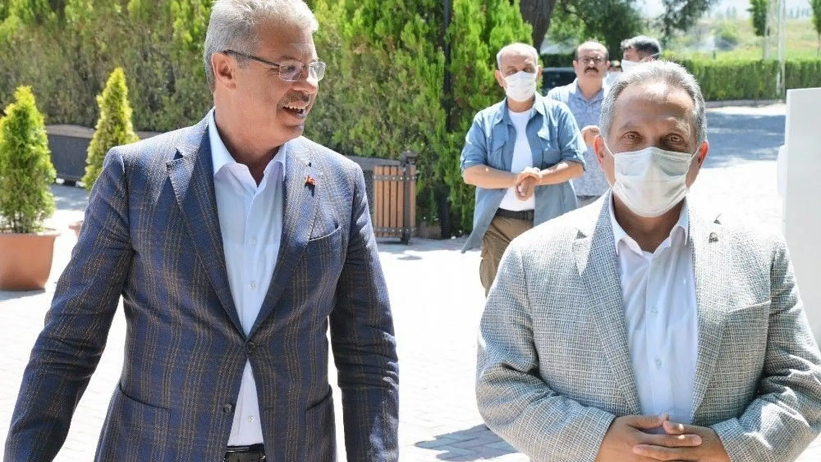 Talas Belediye Başkanı Mustafa Yalçın'dan Başkan Akay'a Ziyaret
