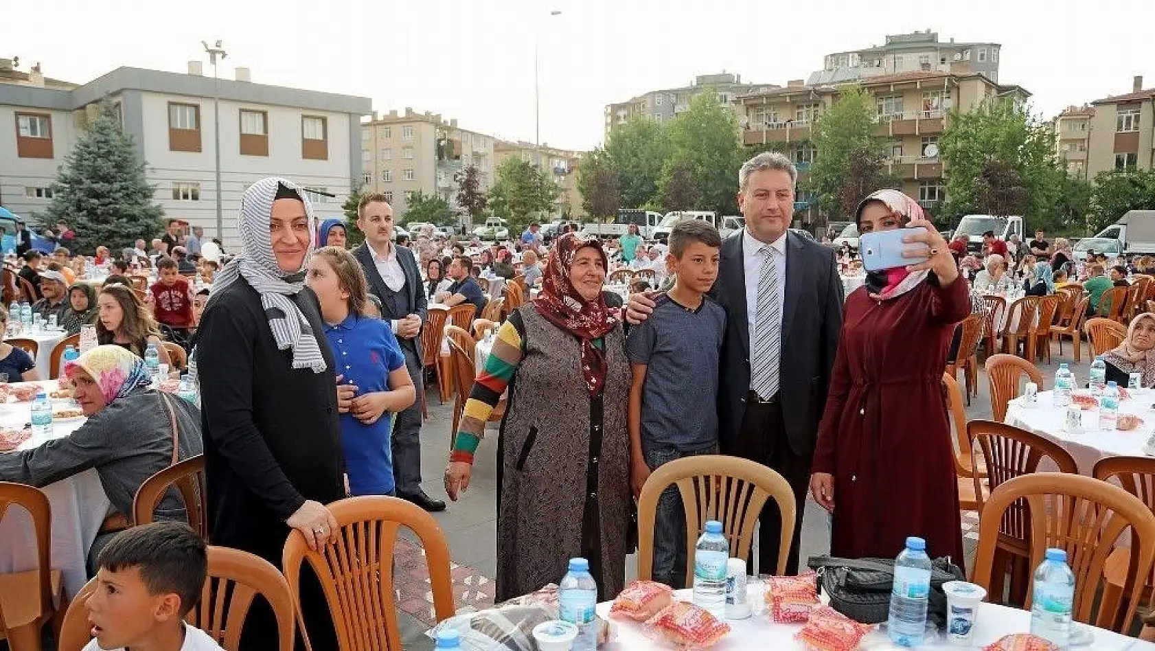 Talas'ta geleneksel personel iftarı düzenlendi
