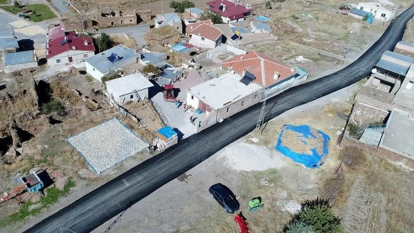 Talas'ta kırsal mahallelere asfalt atağı
