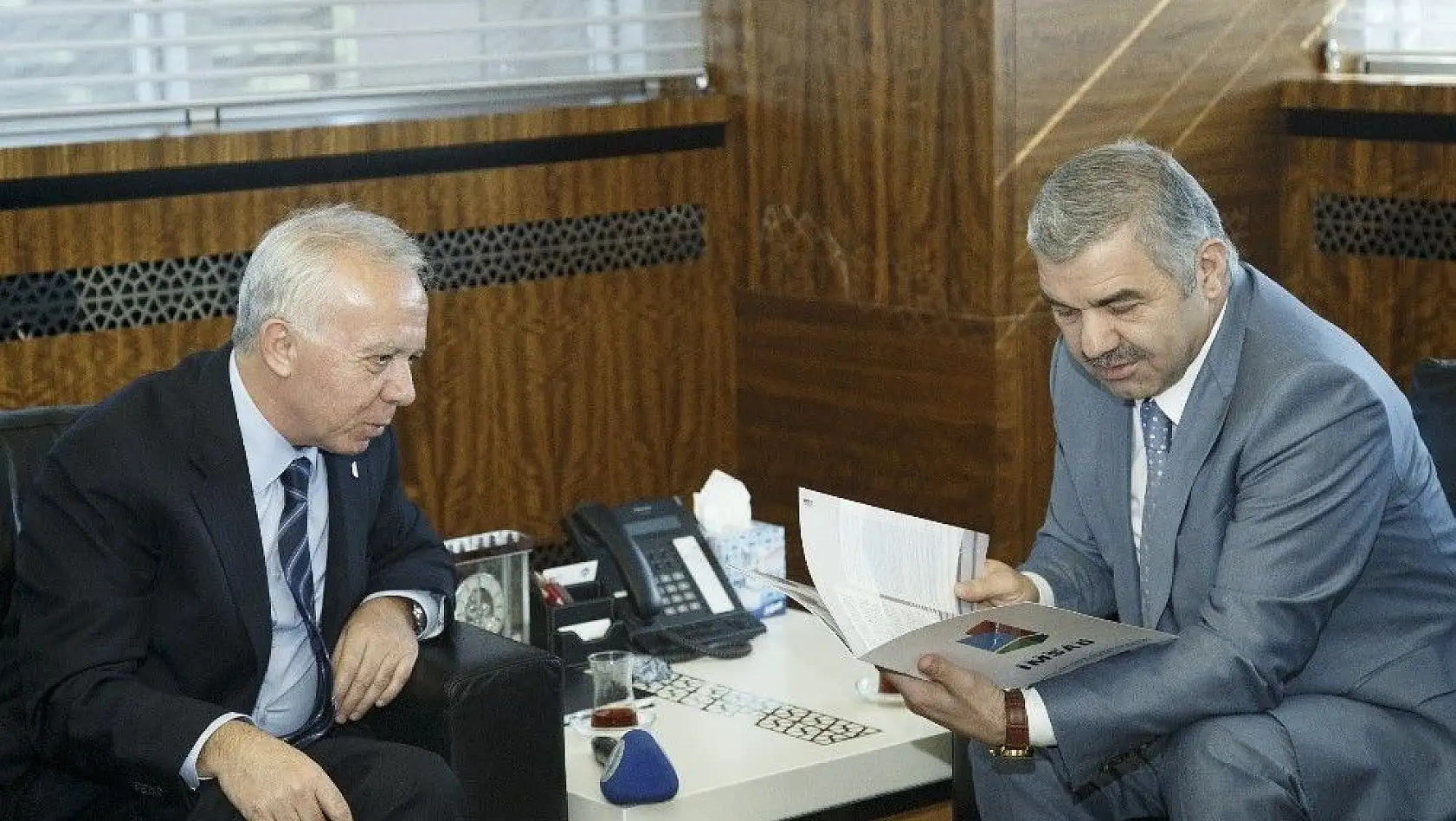 Türkiye İMSAD Yönetim Kurulu Üyeleri Başkan Çelik'i ziyaret etti
