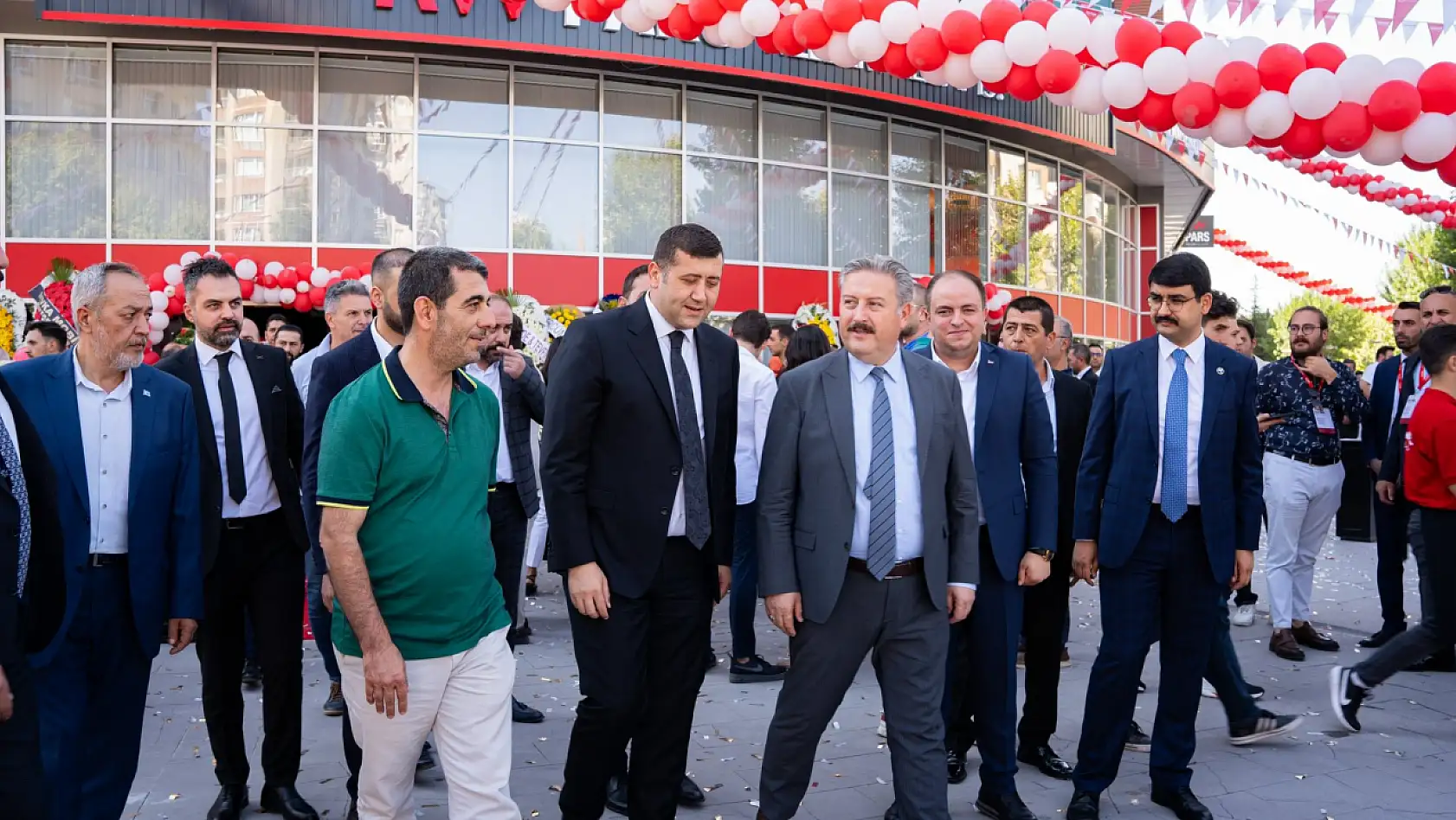 Vekil Ersoy, Başkan Palancıoğlu ve Başkan Çamlı açılışta bir araya geldi!