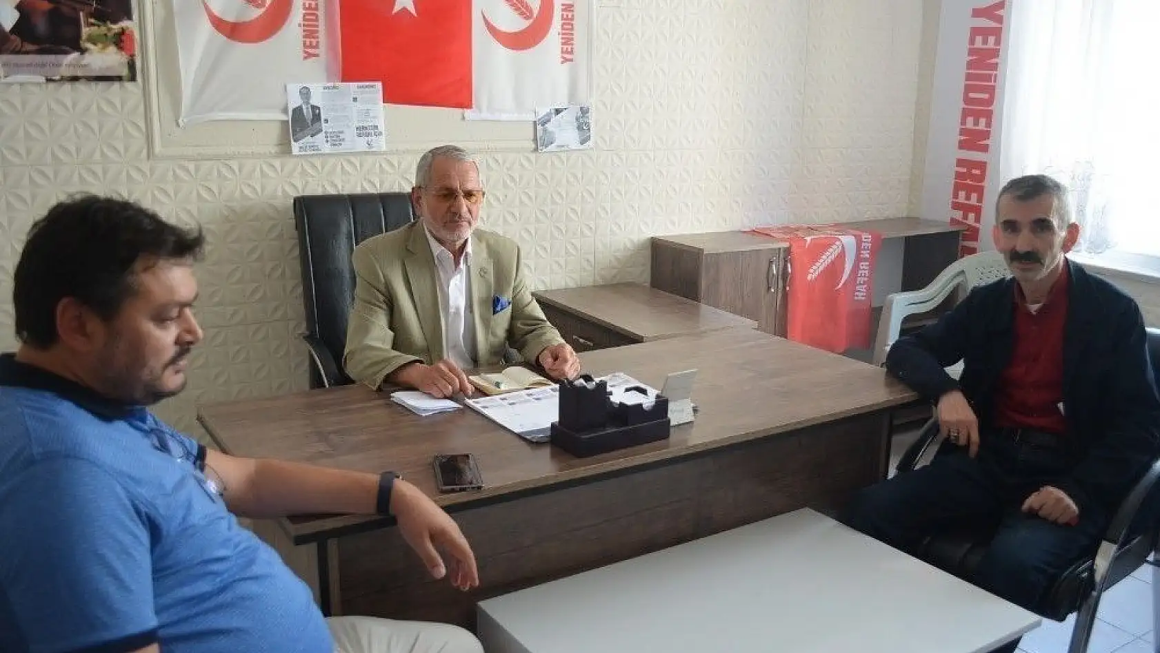 Yeniden Refah Partisi Genel Başkan Yardımcısı Coşkunsu'dan Develi'ye Ziyaret
