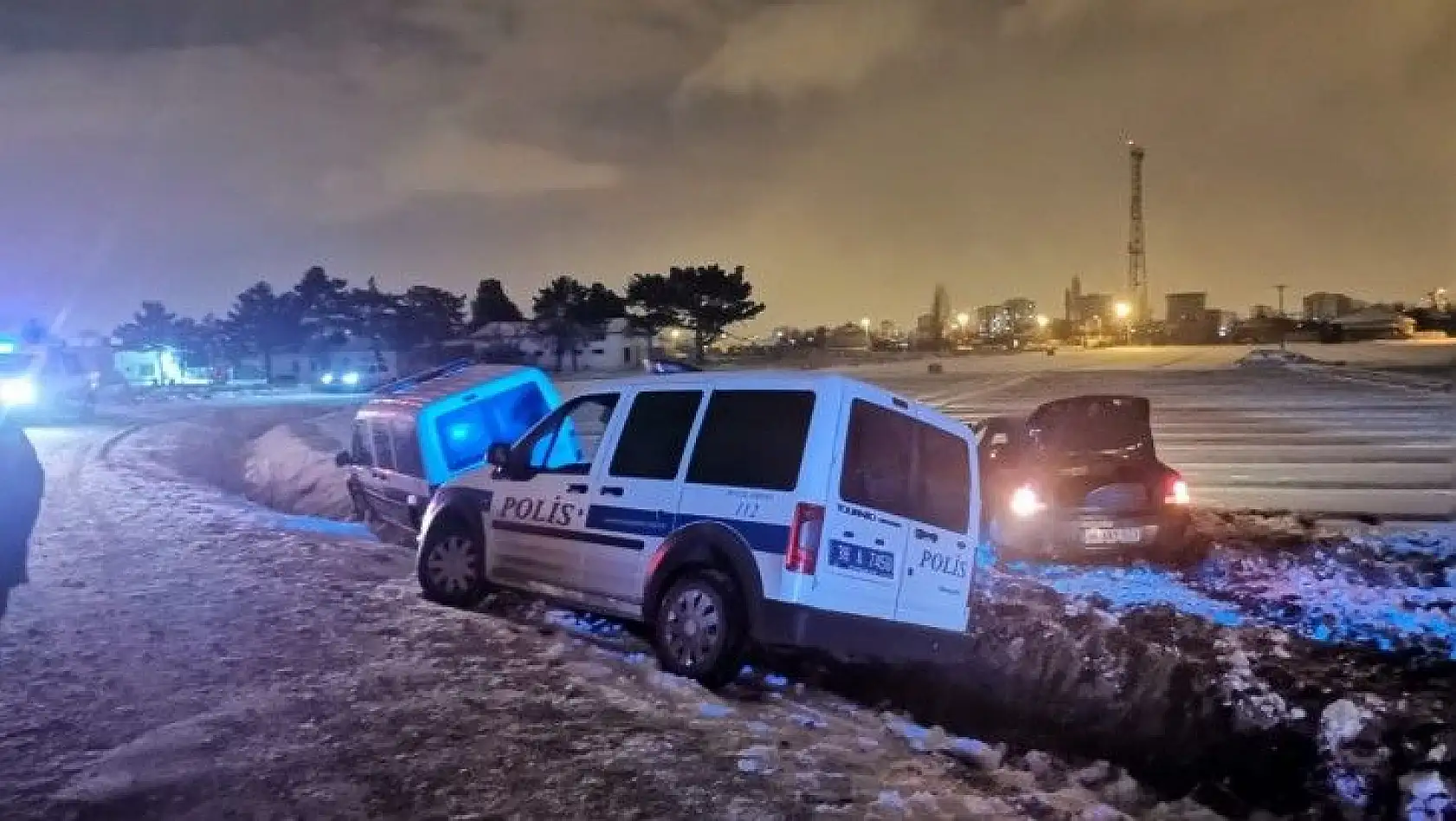 Kaza yapınca yakalandılar