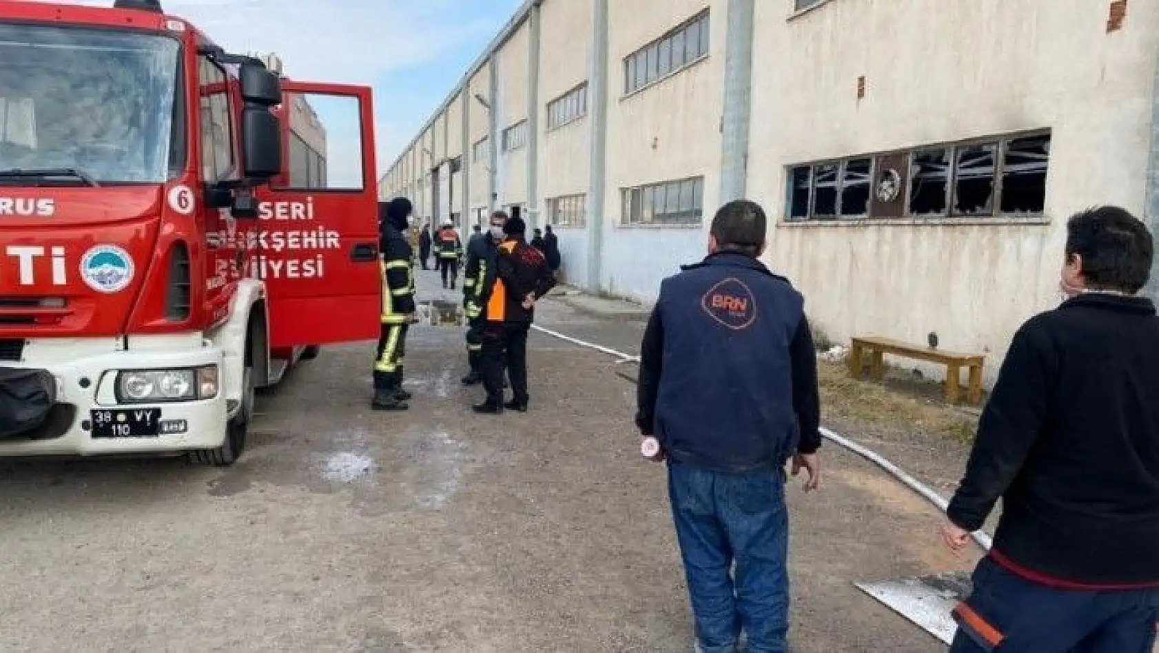 Süper Lig'in ilk kadın başkanının fabrikasında yangın