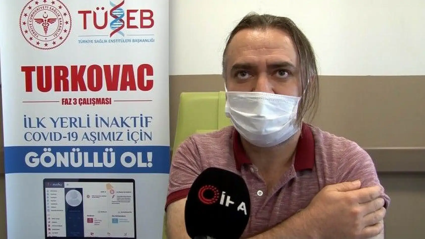TURKOVAC'ın uygulandığı 10 gönüllüde bir yan etki görülmedi