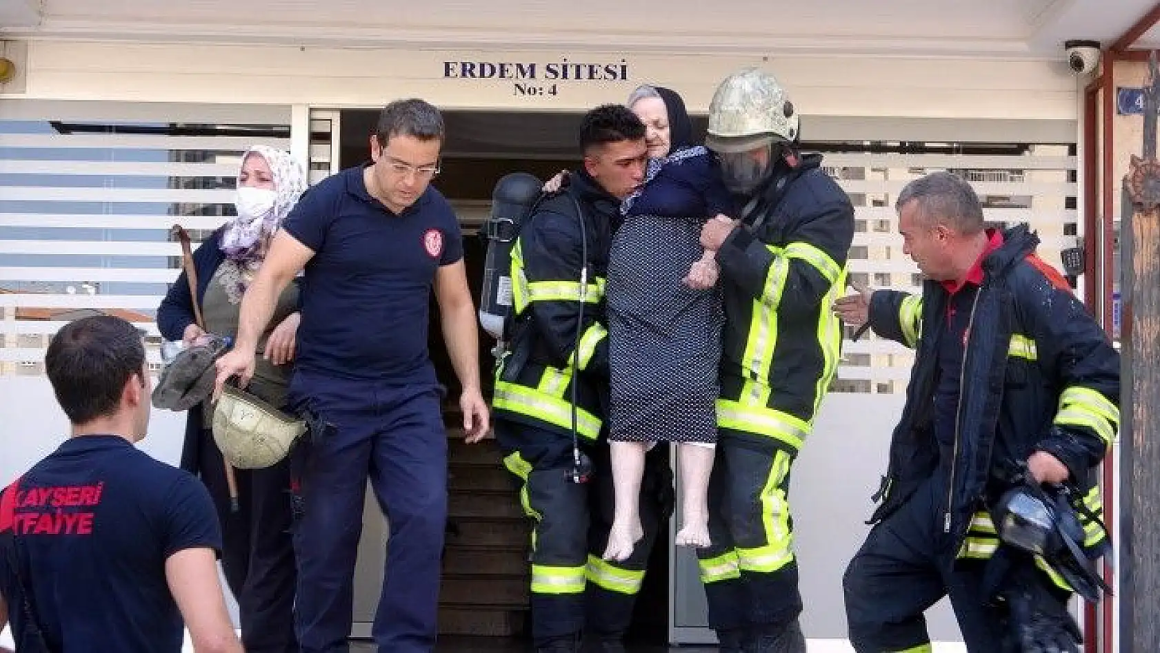 Yangın paniği!