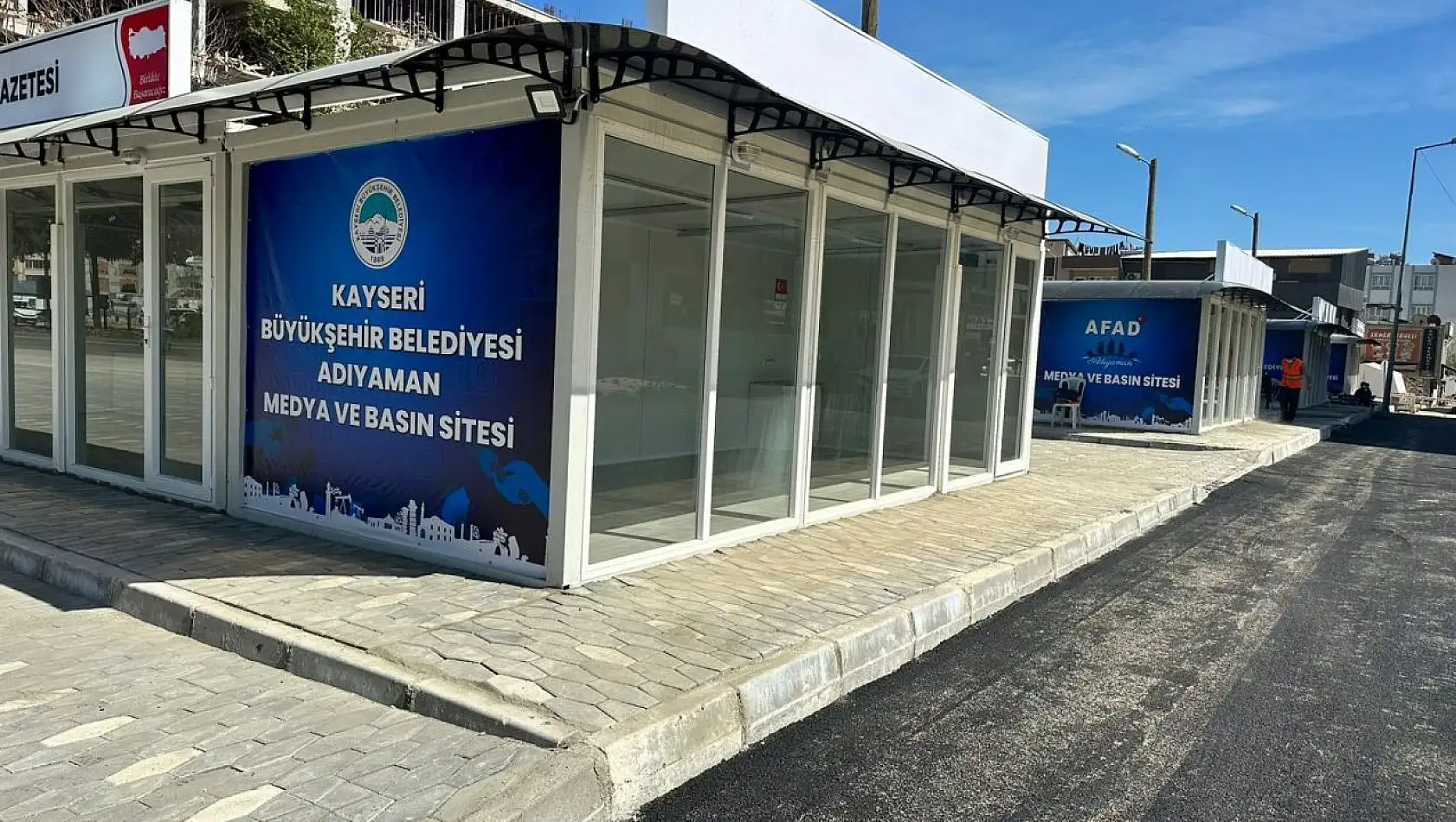 'Adıyaman Konteyner Basın Sitesi' teşekkürü