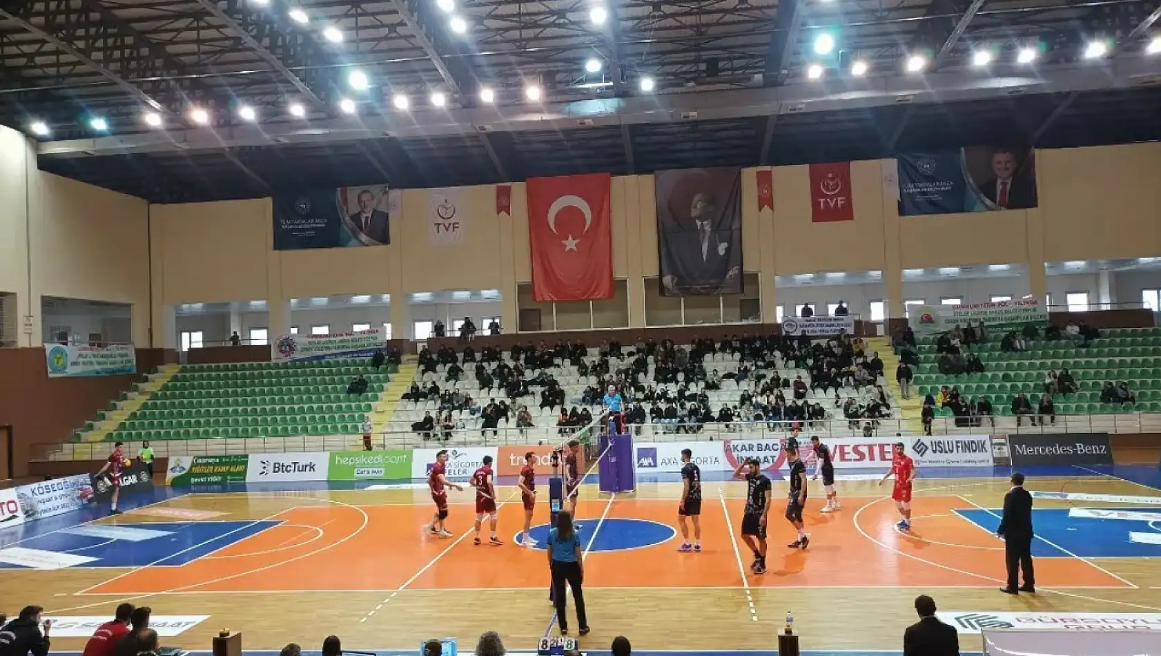 Develi Belediyespor ligin son maçını kaybetti