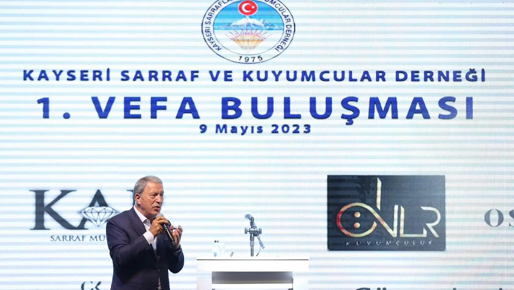 Bakan Akar Kayseri Sarraf ve Kuyumcular Derneği 1. Vefa Buluşması'na katıldı...