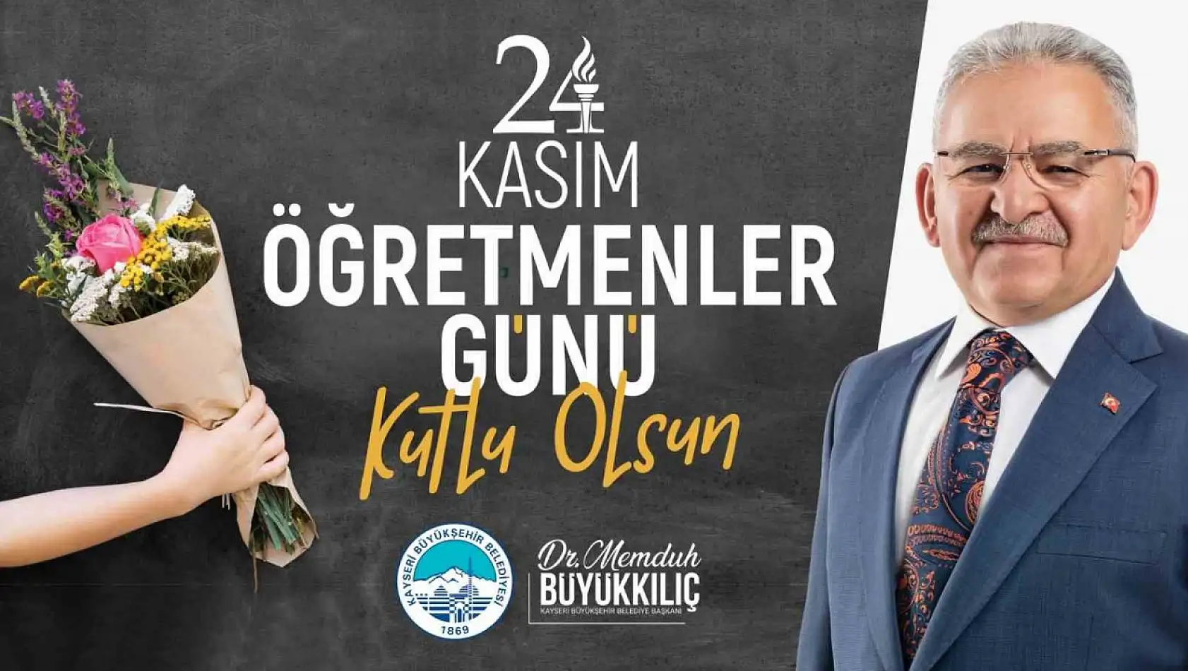 Başkan Büyükkılıç: 'Öğretmenler, toplumun ışığı ve rehberidir'