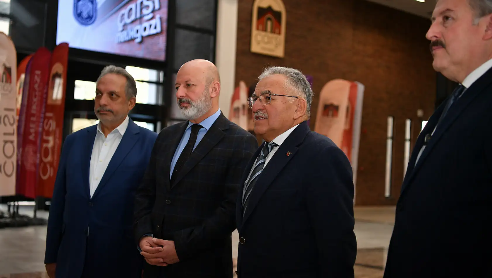 Başkanlar projeyi inceledi