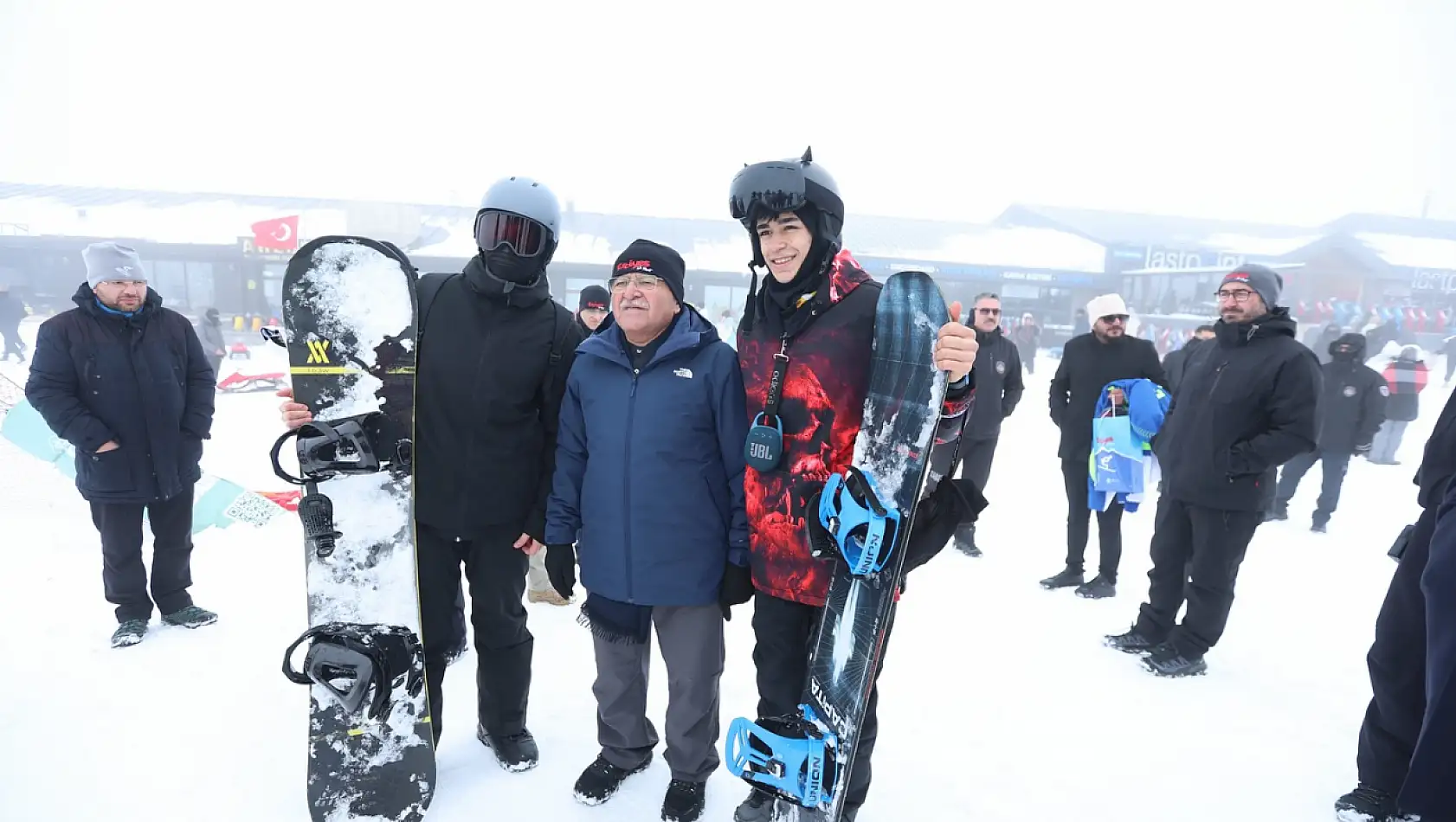 Başkan Büyükkılıç'tan Erciyes Kayak Merkezi'ne ziyaret!