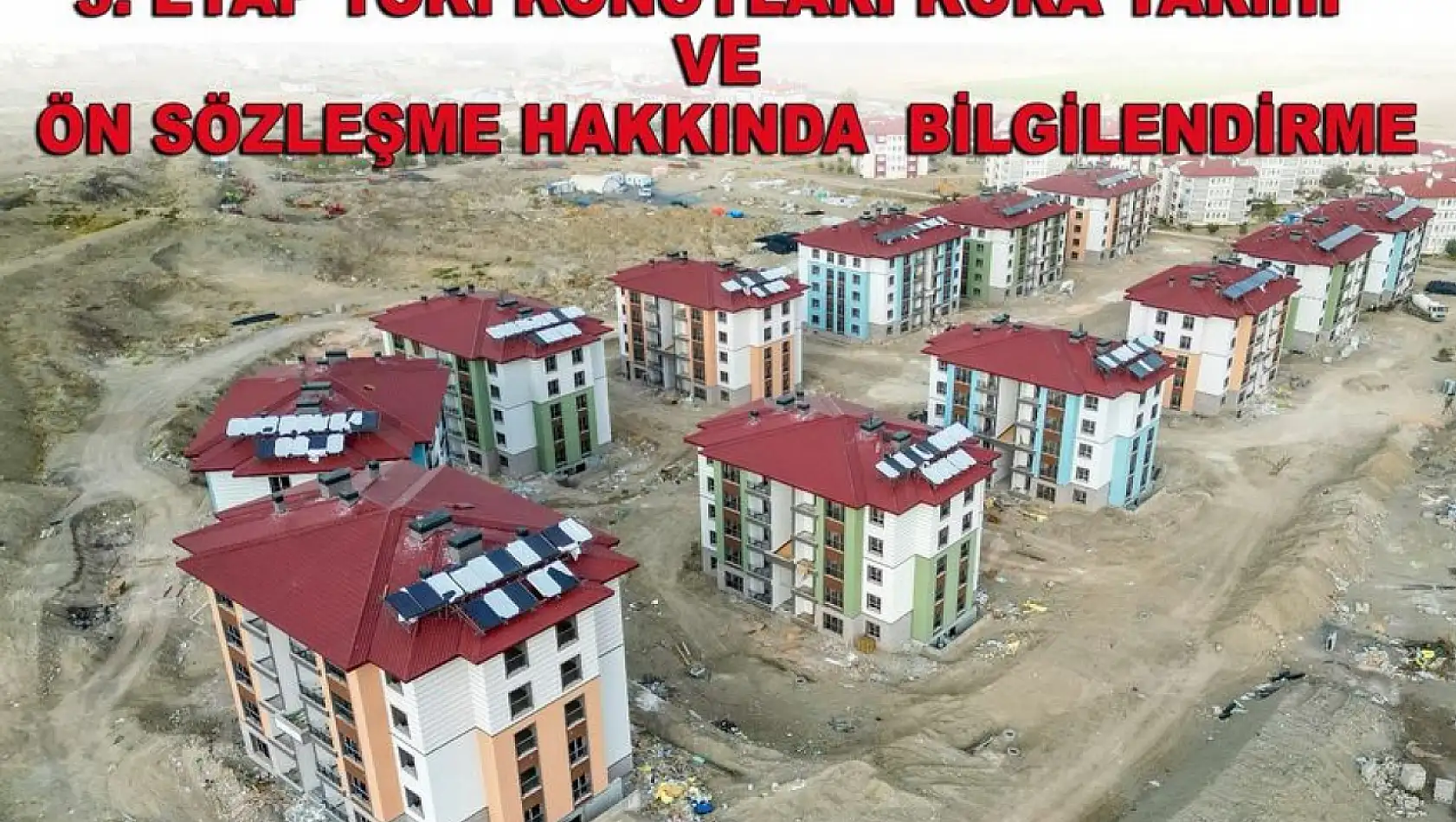 Büyük gün yarın! Kayseri'de TOKİ kurasına girecekler dikkat