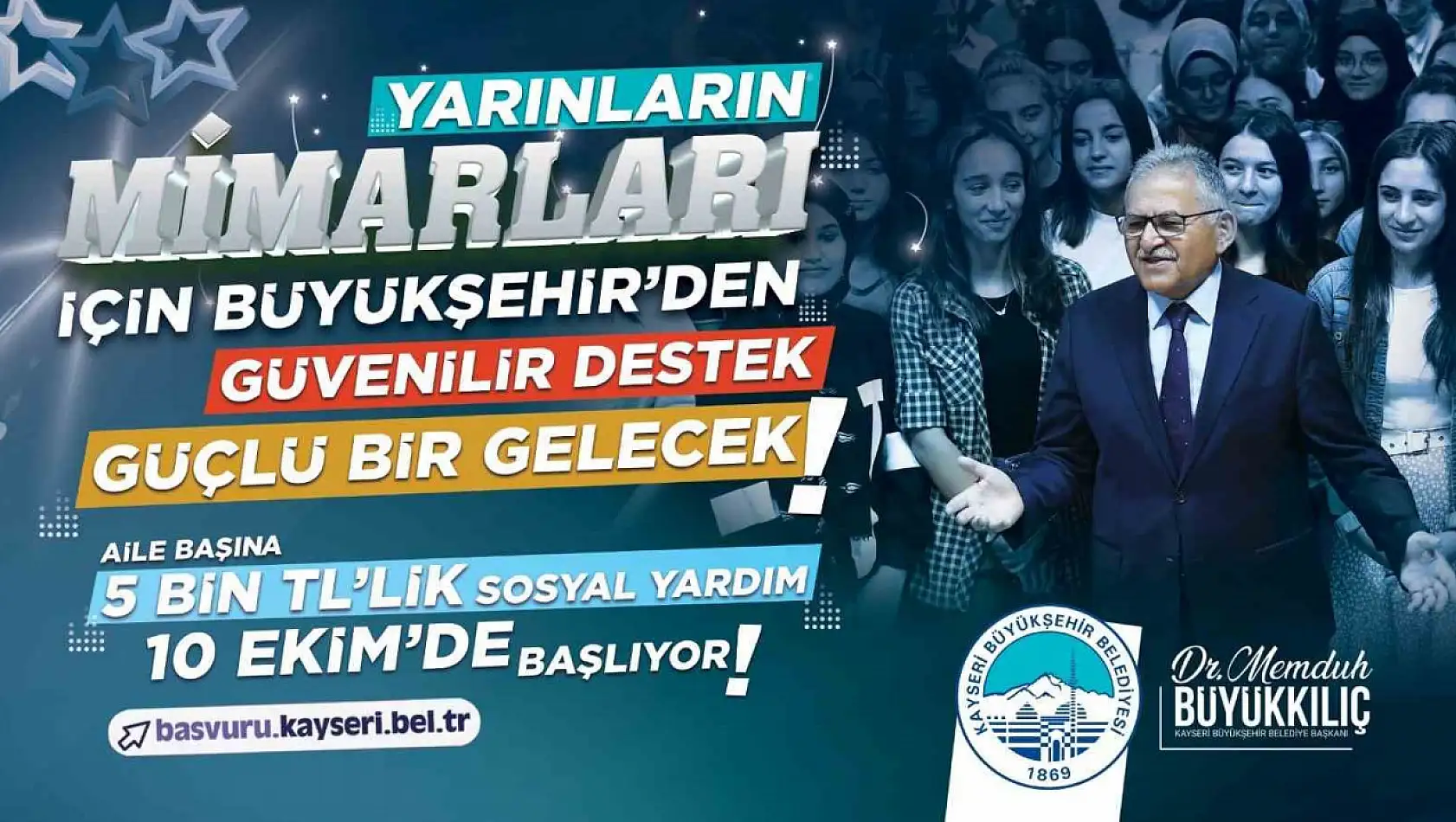 Büyükşehir'den öğrencilere 5 bin TL destek!