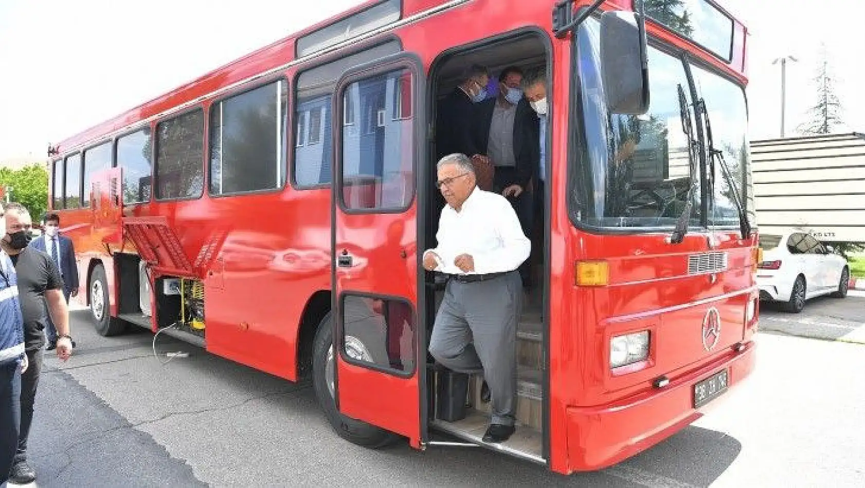 Afet ekiplerine mobil konaklama