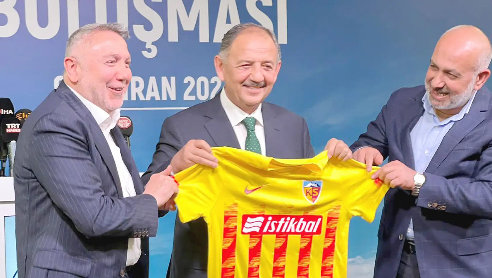 CEO Ertekin'den Kayserispor açıklaması: Dün de buradaydık, yarın da burada olacaktık