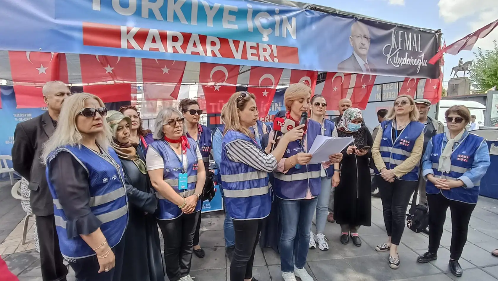 CHP'den kadınlara çağrı