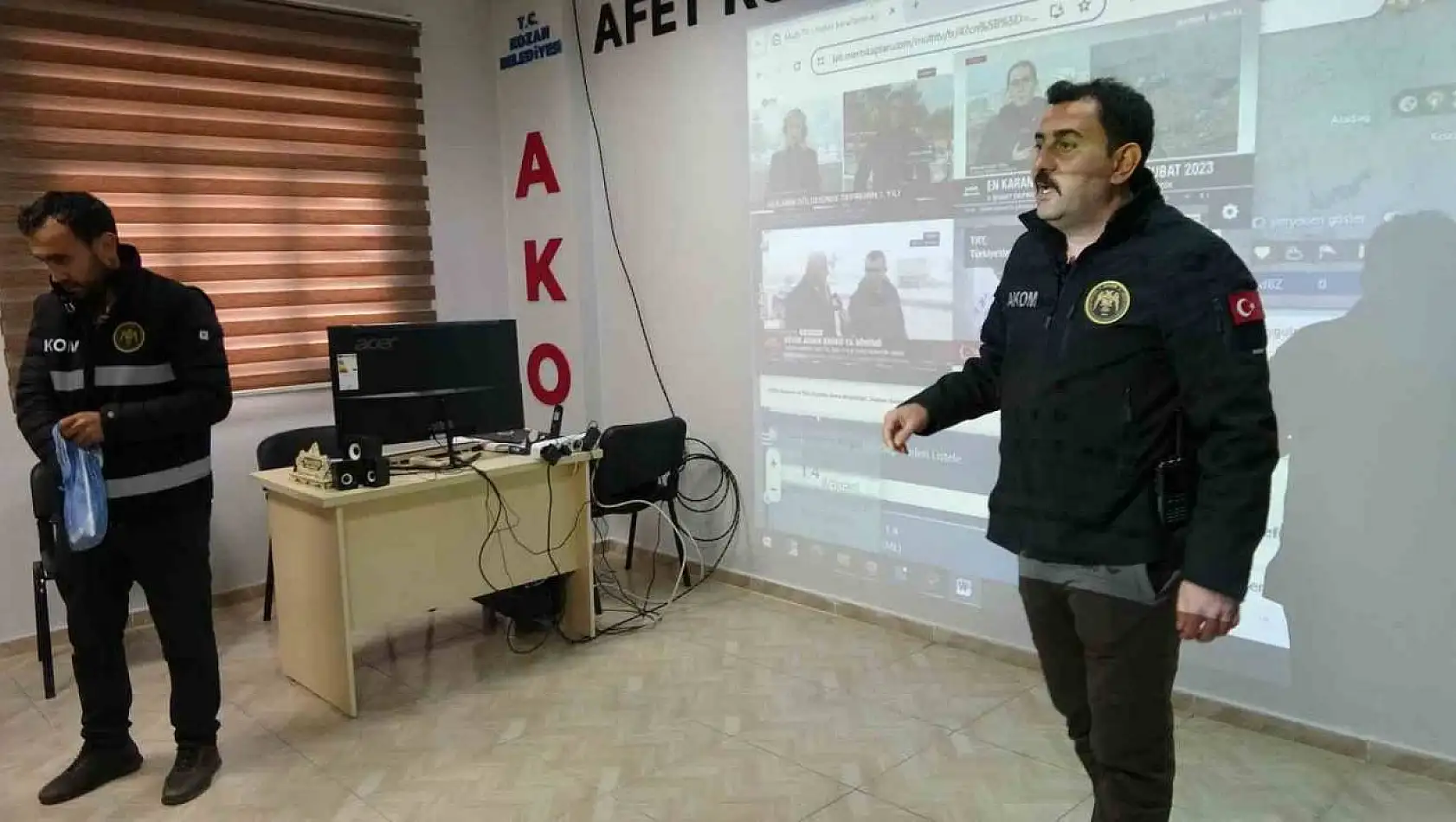 Depremin yıl dönümde AKOM'un önemi anlatıldı