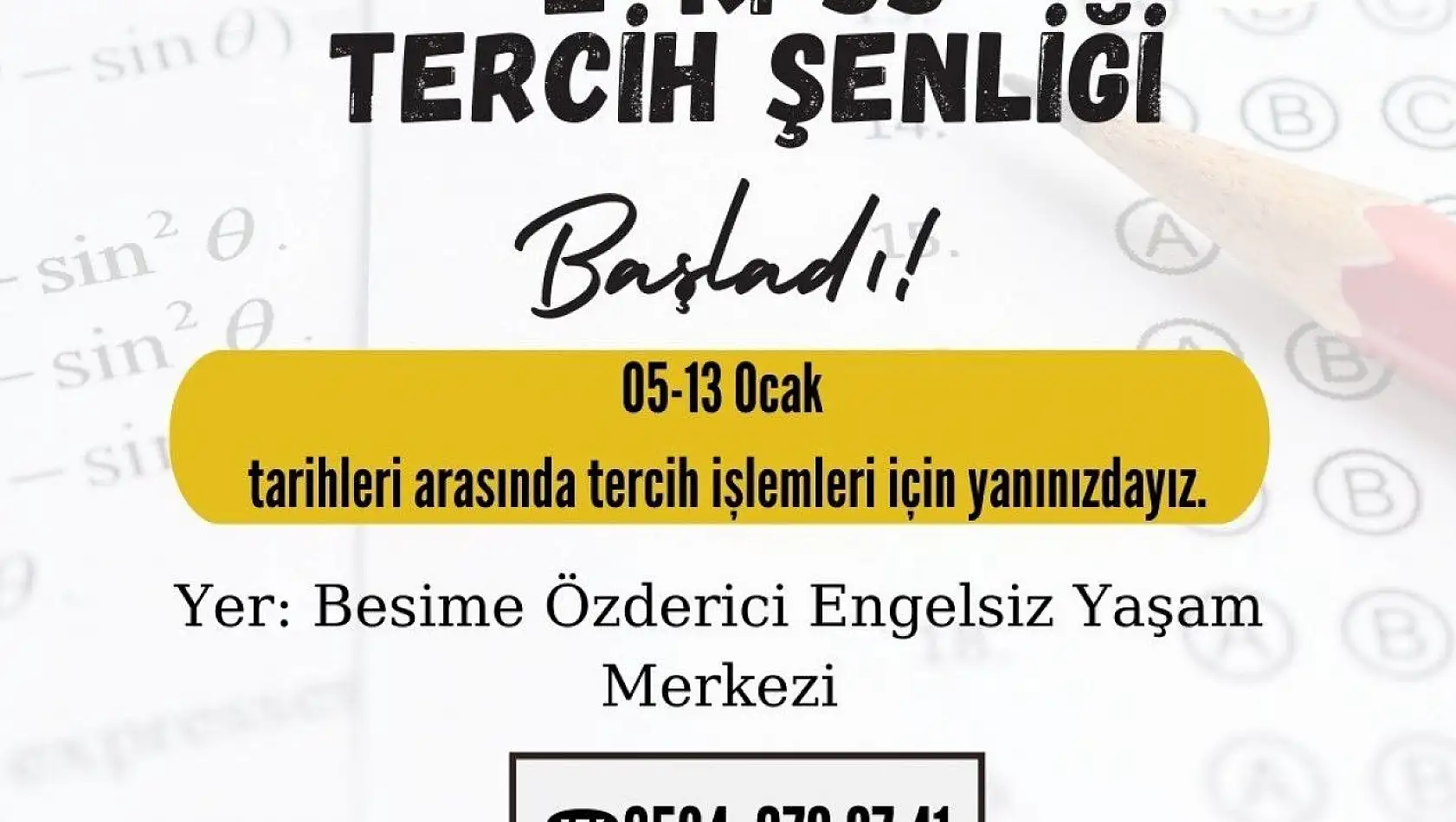 E-KPSS tercih şenliği