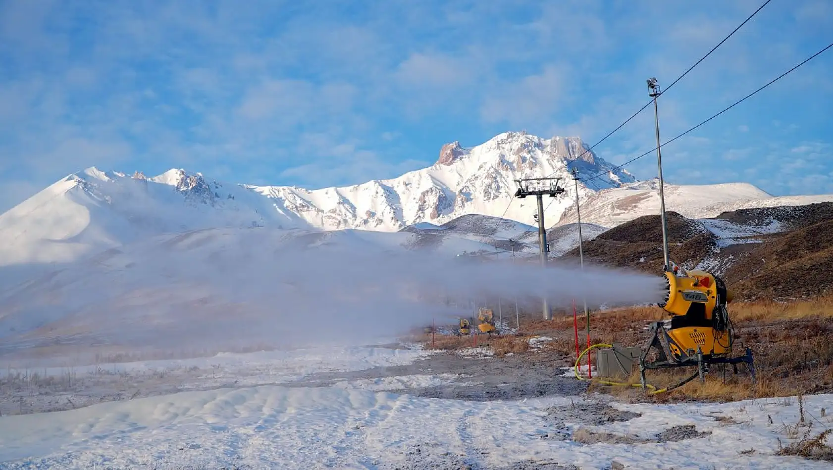 Erciyes'te geri sayım başladı