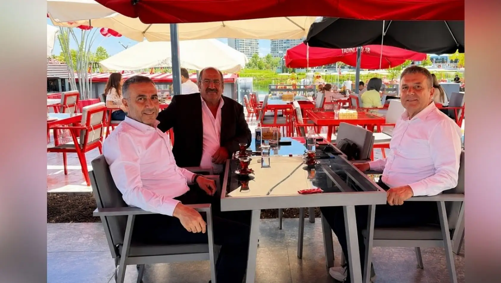 Erdal Altun'dan Vedat Ali Özışık'a ziyaret! Görüşmede neler konuşuldu?