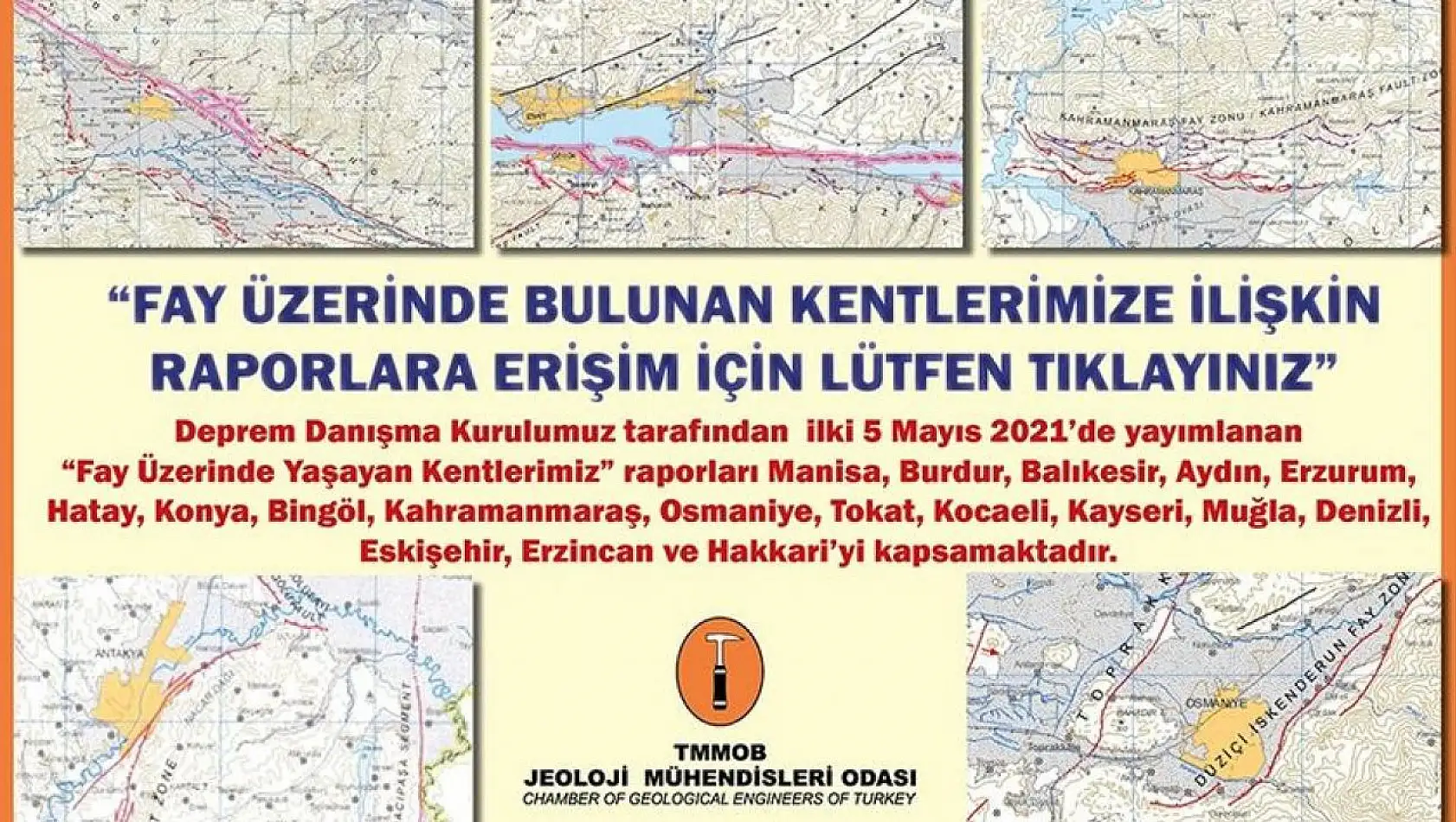 'Fay üzerinde yaşayan kentlerimiz: Kayseri raporu' yeniden yayımlandı!