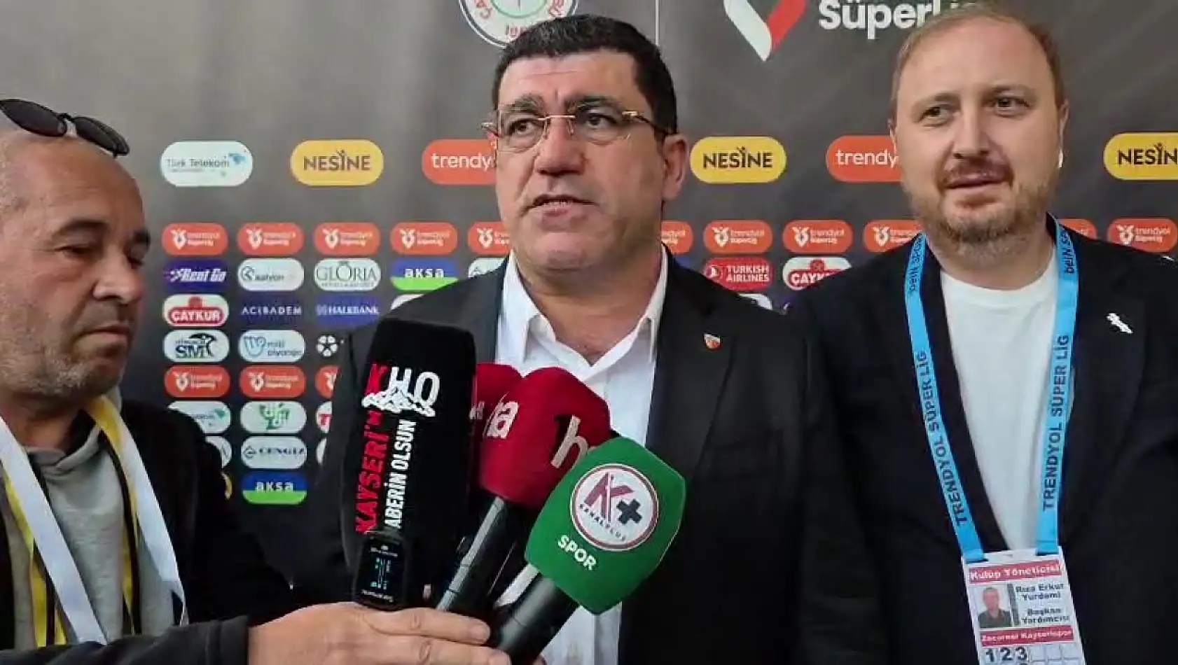 Galibiyet sonrası Kayserispor Başkanı Açıkalın ne dedi?