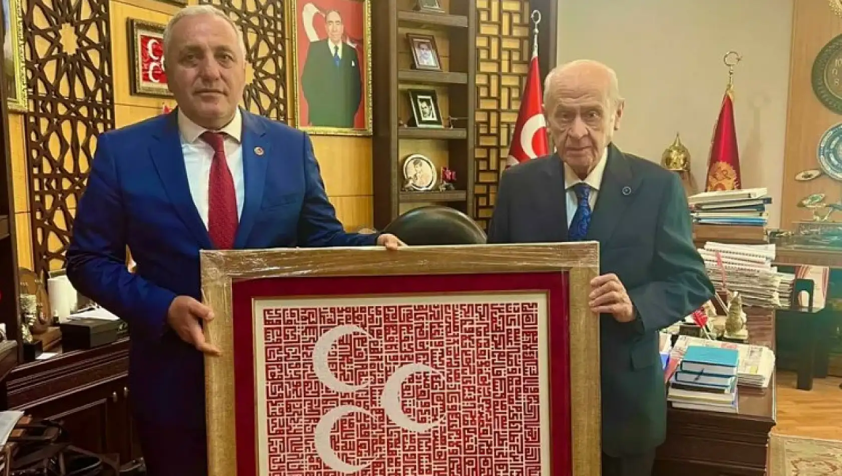 Genel Başkan Bahçeli'ye Kayseri ziyareti