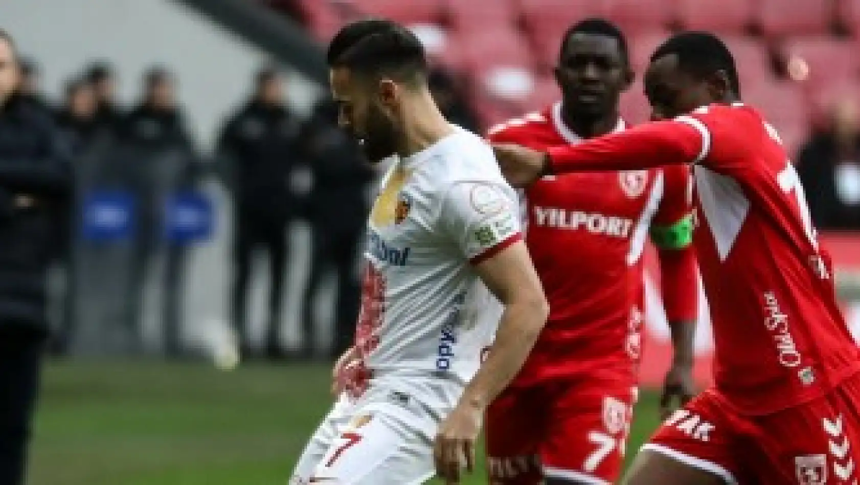 İlk yarı sonucu: Samsunspor: 1-0 Kayserispor