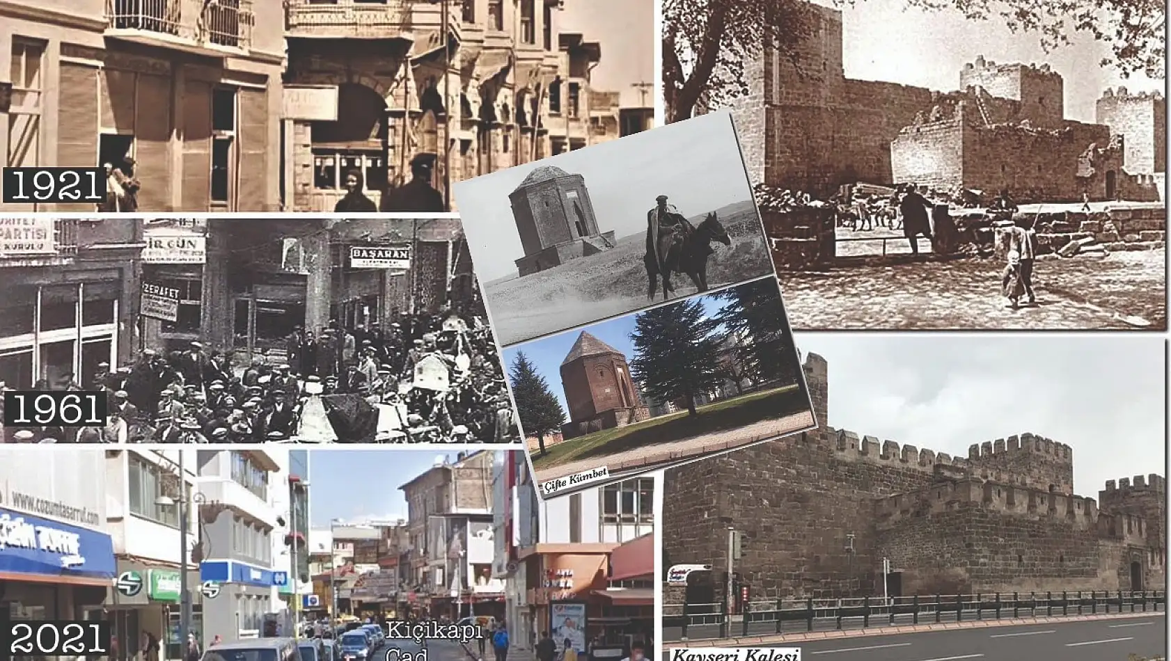 İşte 100 yıl önceki Kayseri