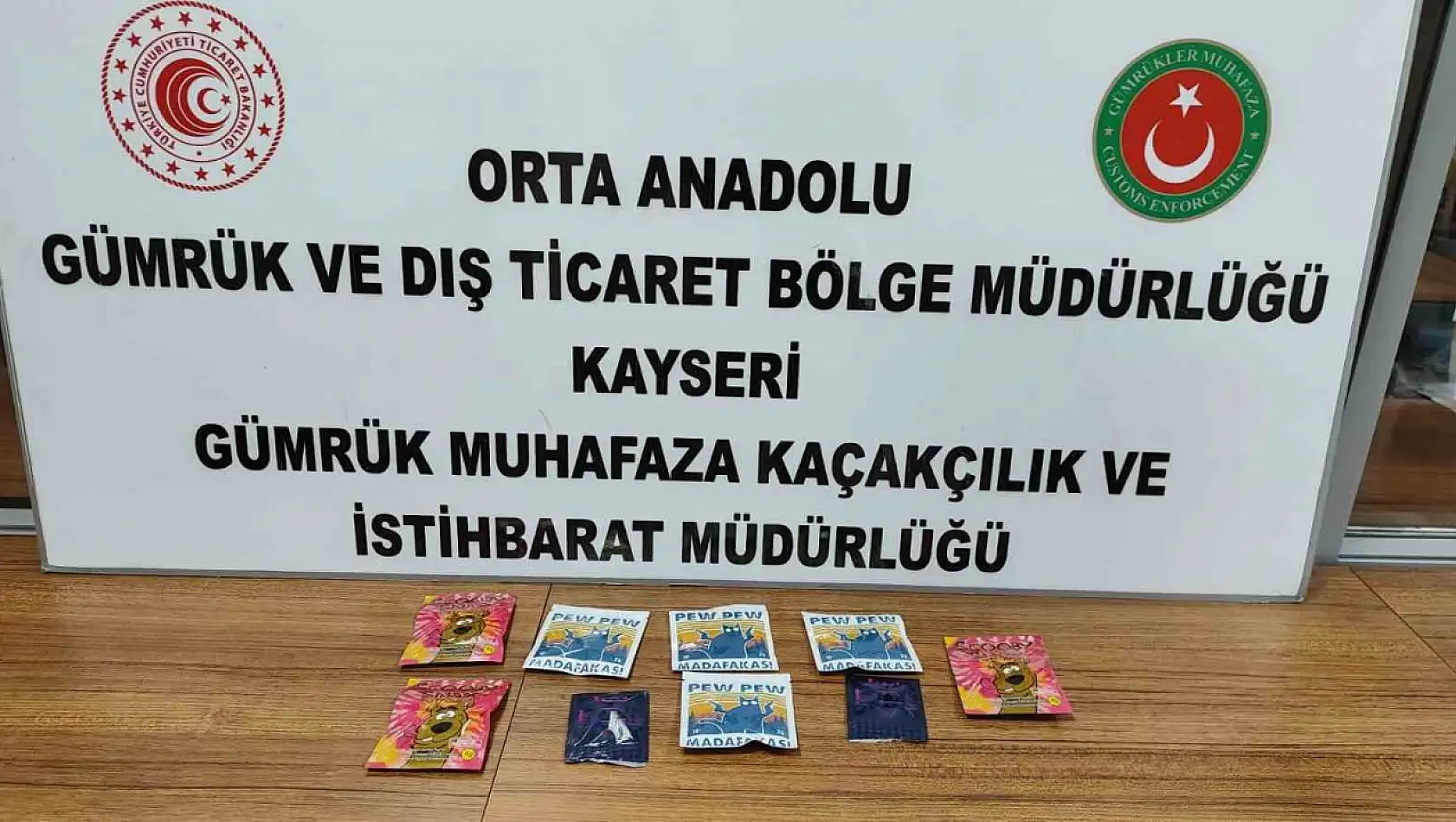 Yurt dışından kargoyla bakın ne gönderdi