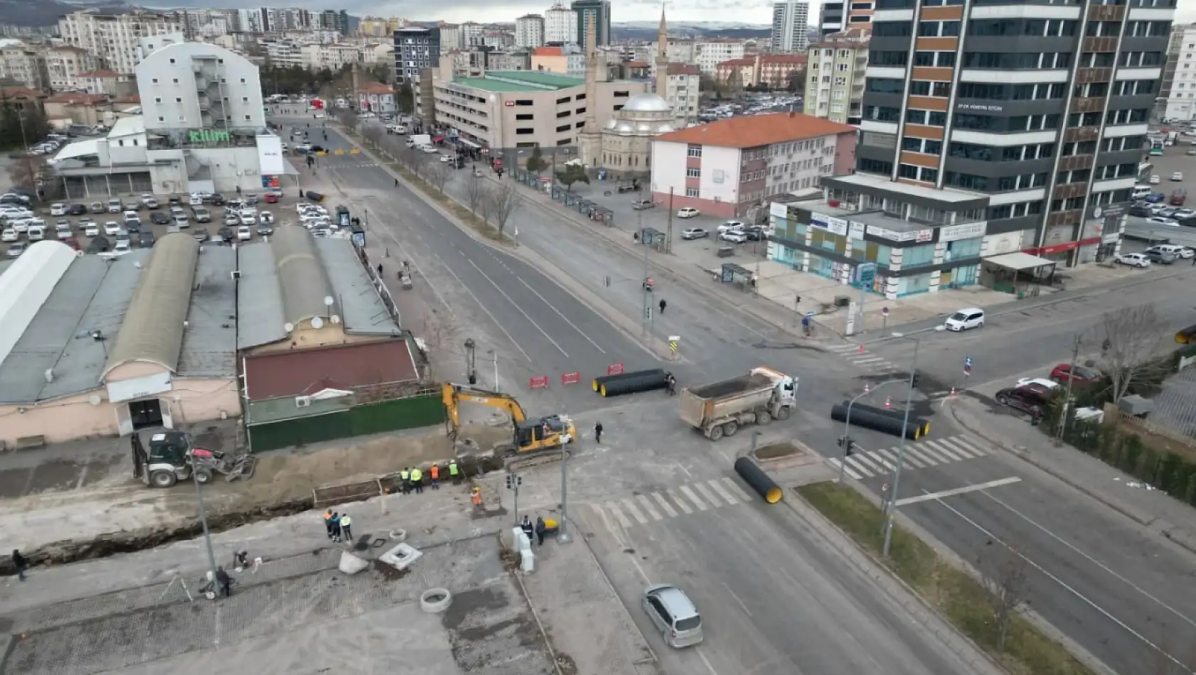 Kartal Kavşağı'nda çalışmalar başladı!